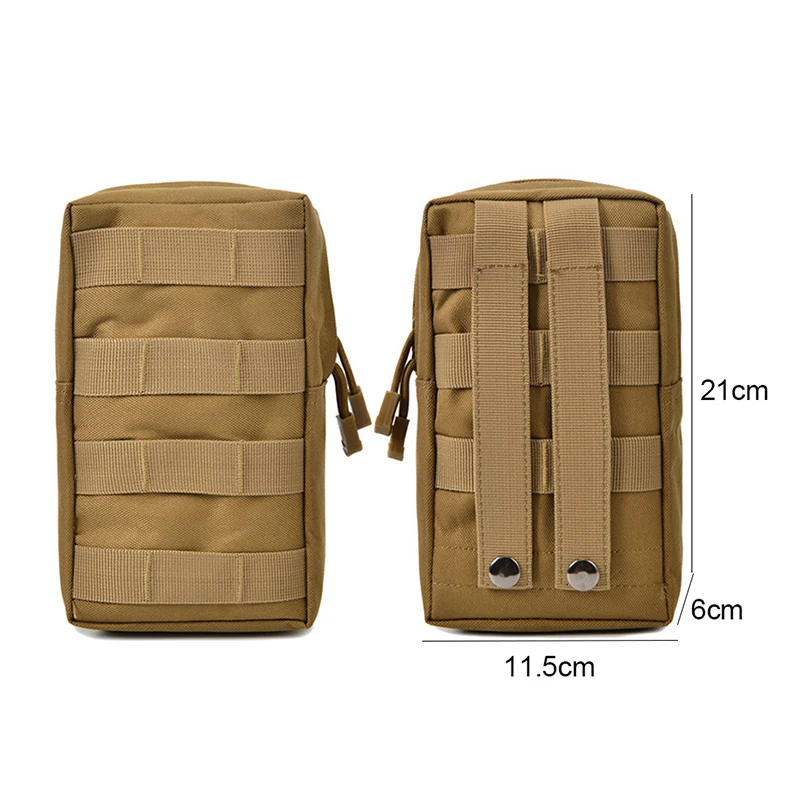 Outdoor Tactical Molle Pouch Waterproof Nylon Multi Purpose Army Small Tactical Pack Universal Hunting Camping Bag Outdoor Equip molle pouch