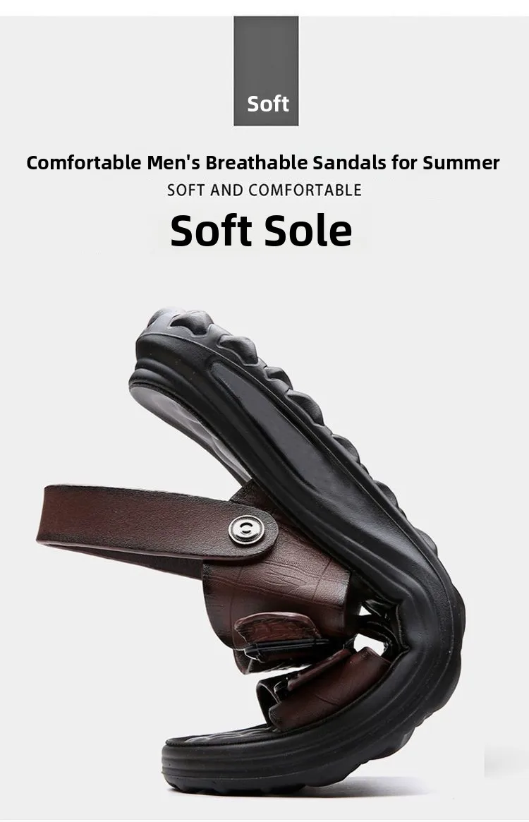 Comfortable fit leisure sandals designed for all-day summer wearability.