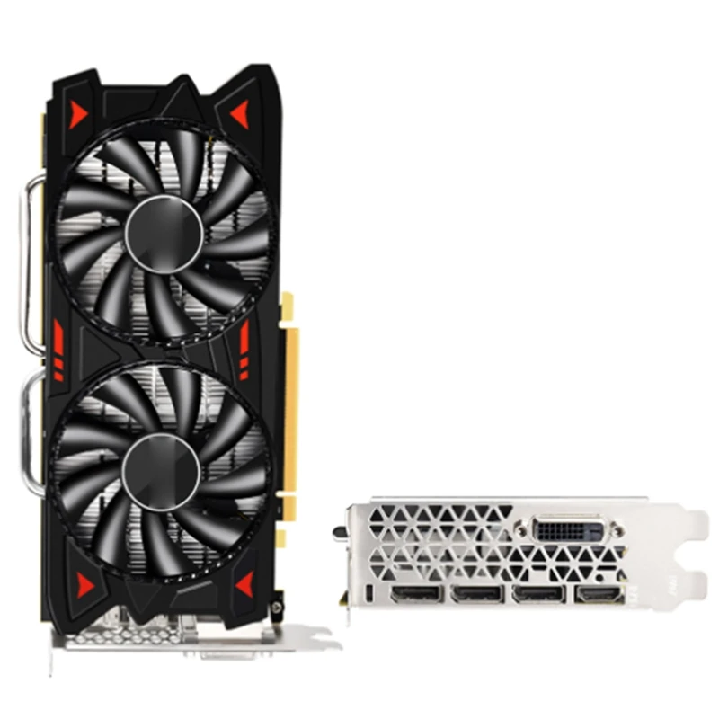 

Видеокарта RX580 8G с радиатором, 2 вентилятора, 7000 МГц