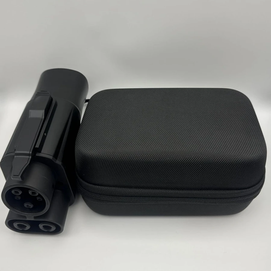 Universal EV Charger Adapter Protective Storage Bag - Durable Case