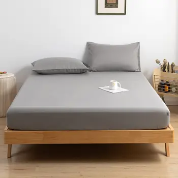 Good Nite Super King Fitted Sheet Bed Sheets 25CM Extra Deep Pocket Soft and Breathable Fitted Bedding Sheets 1