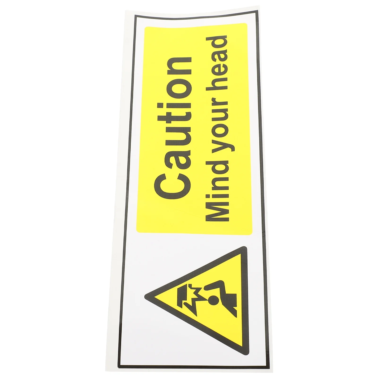

Будьте осторожны, наклейки с головой, самоклеящиеся наклейки для детской таблички с низким потолочным зазором