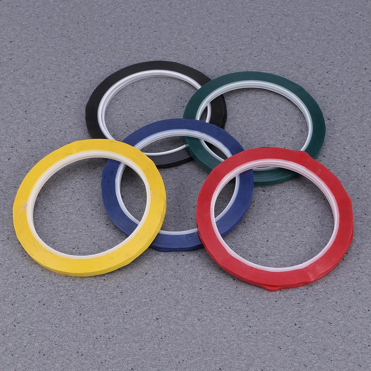 

10 Pcs Seamless Warning Segment Tape Desktop Positioning Whiteboard Scribe Color Marking Line
