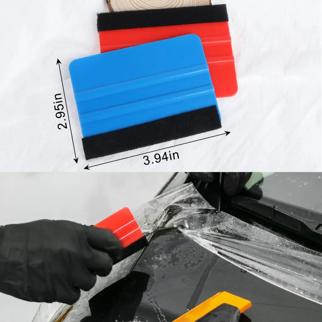 12PCS Small Scraper For Car Window Film Car Vinyl Wrap Tool Kit Glass Cleaning Can Be Used For Mobile Phone Film Accessories
