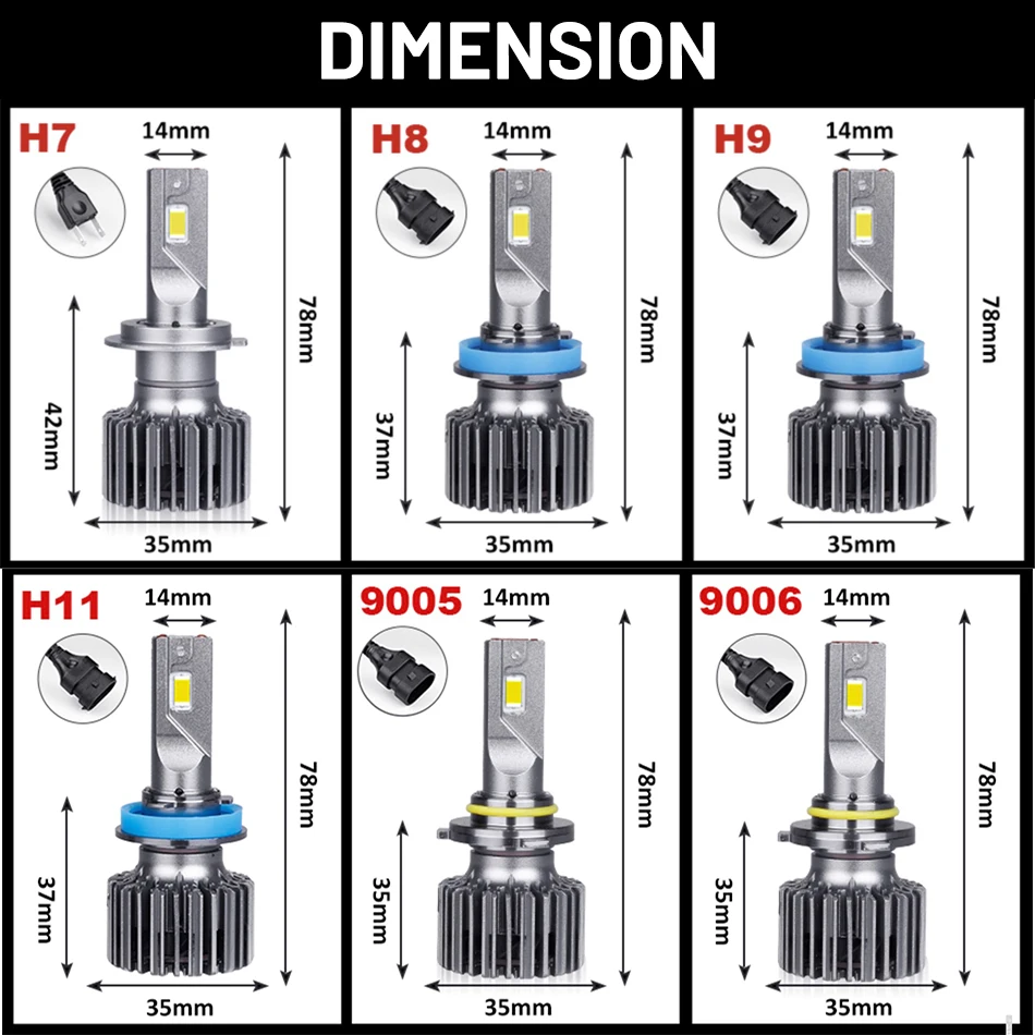 LED Car Lights LED Lights LED Bulbs LED Headlights LED Car Headlights Car Headlamps K5C Plus H7 Led Car Lamps 120W H8 H11 Fog Lights H4 Headlight Bulbs 40000LM HB3 9005 HB4 9006 Headlamp Auto 6000K Turbo Powerful