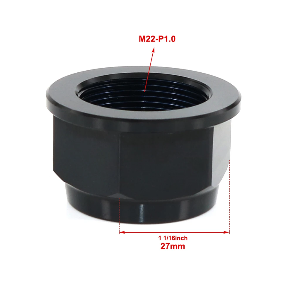 CNC Billet Aluminum Steering Stem Nut For YAMAHA FZ6 FZ6R MT-09 FJ