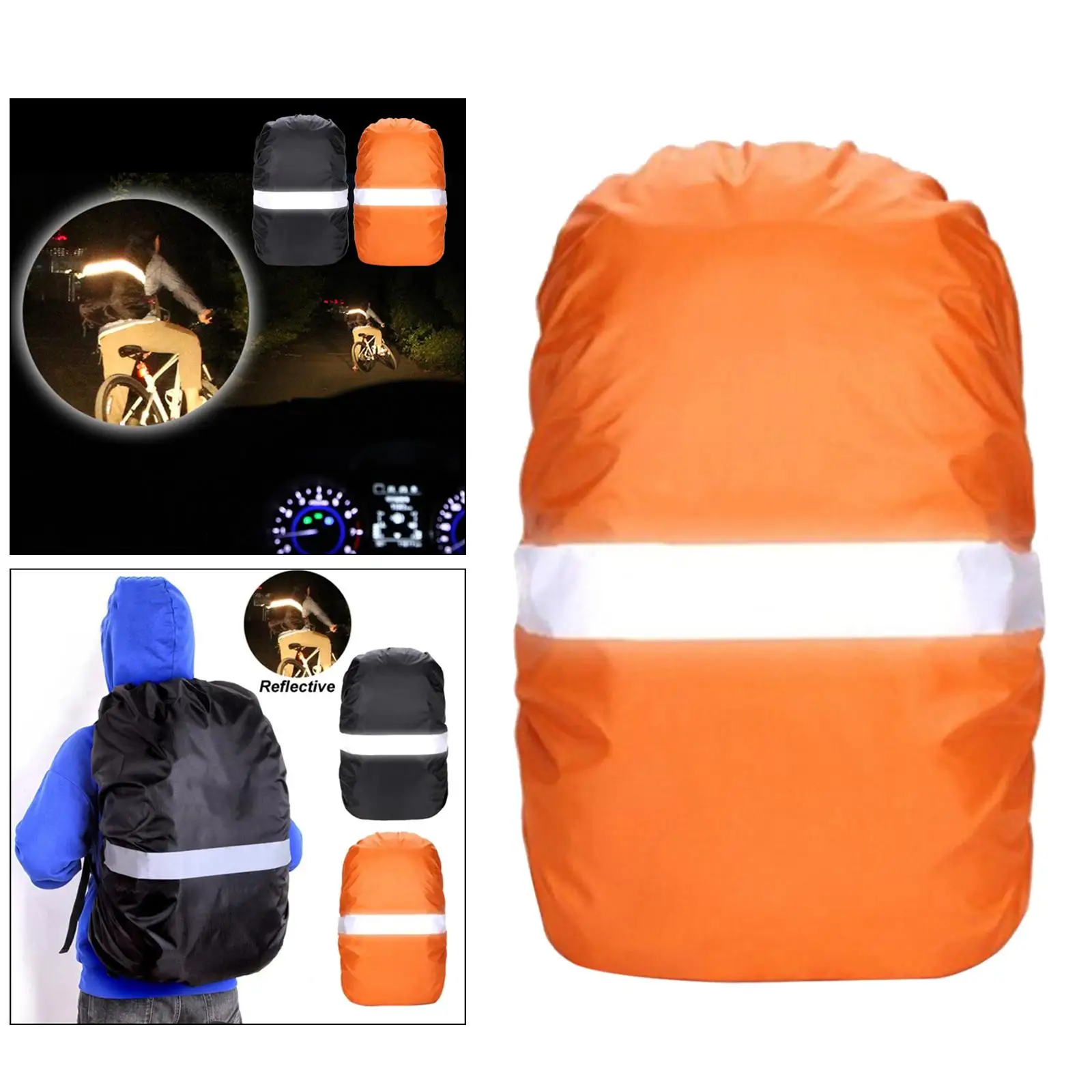Nylon Waterproof Backpack Rain Cover for Hiking/Camping/Traveling/Outdoor Activities