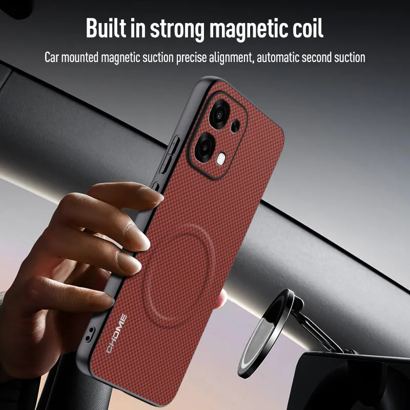Luxury Car Magnetic Holder Phone Case | TPU Silicone Shockproof Back Cover