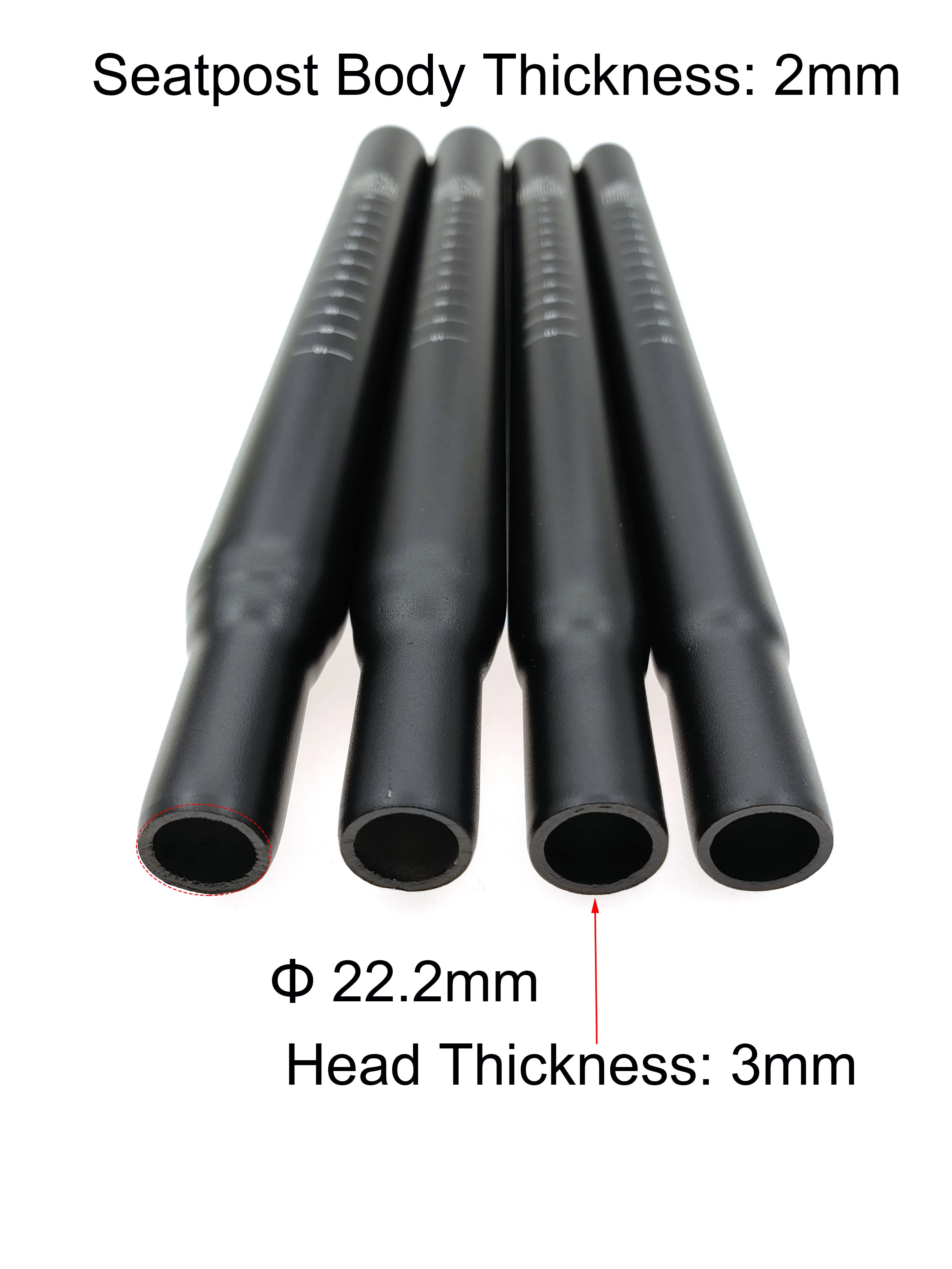 Morsetto per reggisella per bici da 40/41 mm, in lega di alluminio, per reggisella a sgancio rapido, per bici pieghevoli, MTB, bici da strada (nero, 41 mm