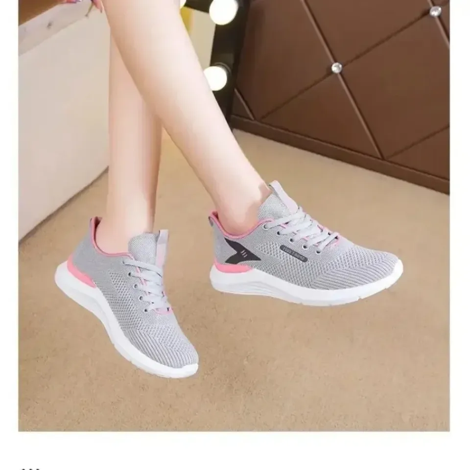 Hot Women's Sneakers 2025 New Spring Summer Fashion Lightweight Soft Sole Casual Running Shoes for Women