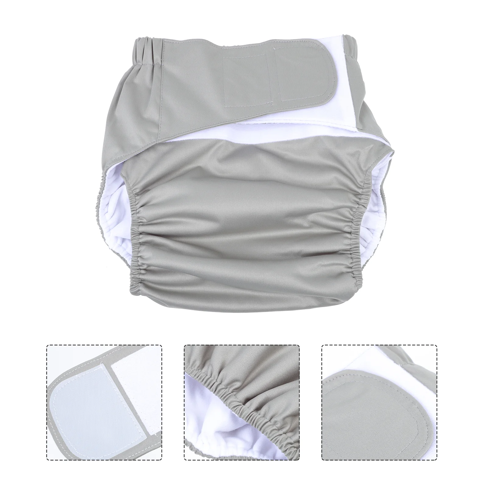 Elderly People's Diapers Reusable Adult Urinary Pant Incontinence Pocket Nappy Cloth Used Washable 5