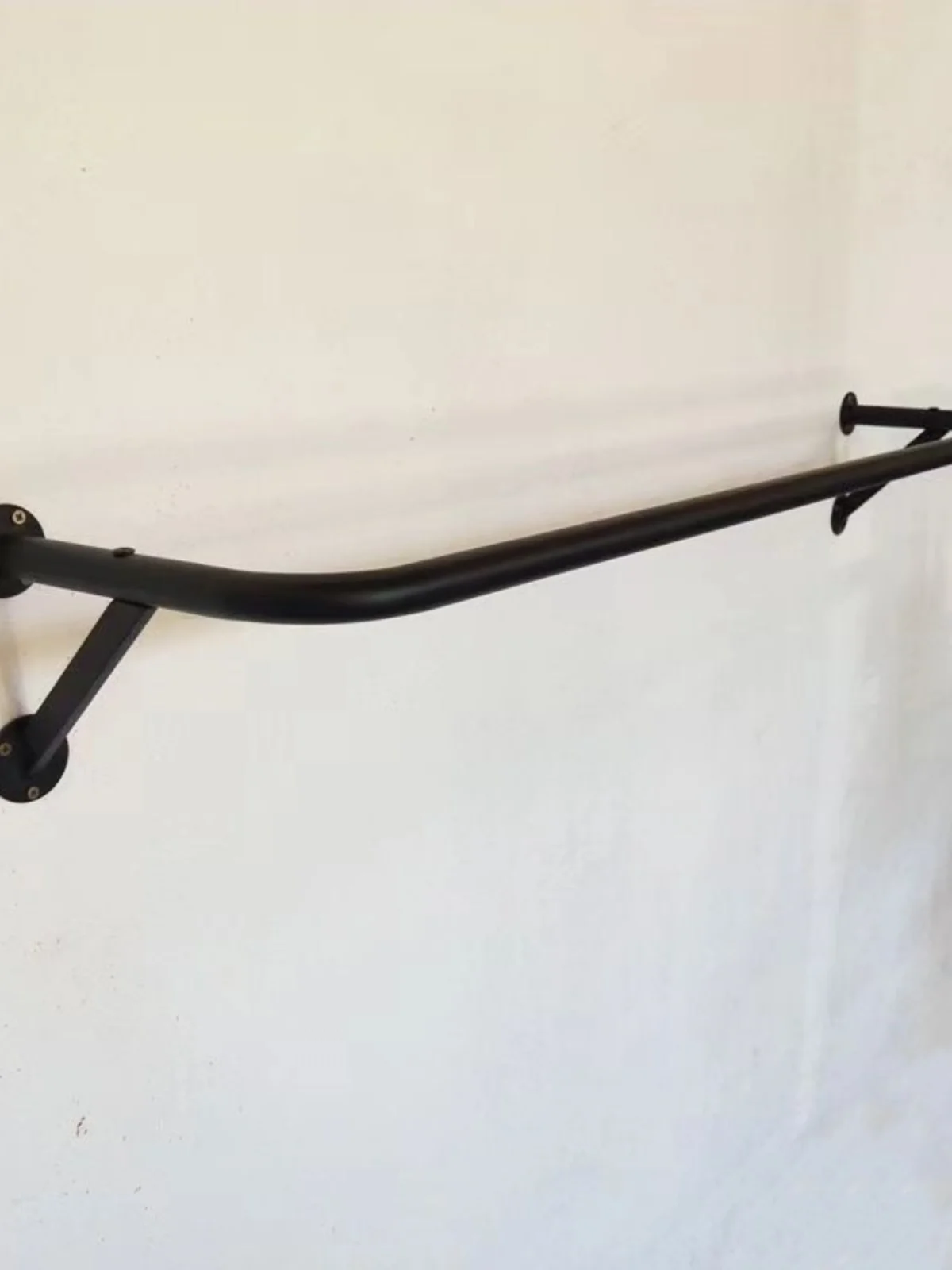 Wall-Mounted Multi-Layer Clothes Display Ra Side Hanging Laundry Drng Rod Home Use Fixed Wall Clothes Hanger