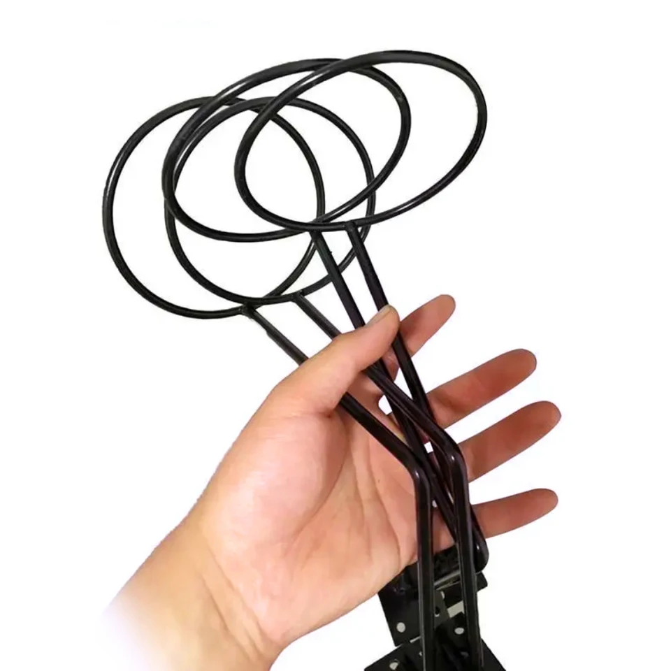 Soporte Para Casco De Moto Giratorio 180° – 2 Piezas Con Ganchos, De Metal, Para Colgar En La Pared (cascos, Chaquetas, Gorros)