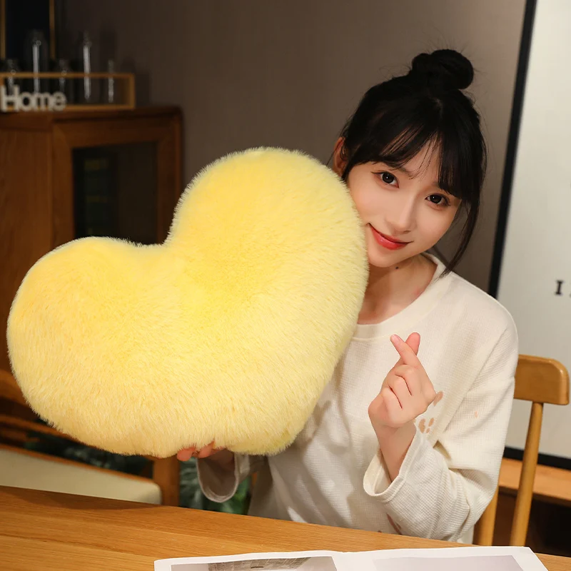 Moon Star Heart Sky Pillow Plush Purple Pink Yellow Fluffy Cushion Decor Sofa Chair Back Support Party Prop Ladies Gift 5