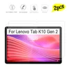 2 Pieces Screen Protector for Lenovo Tab K10 Gen 2 Full HD Tempered Glass Film Guard For Lenovo K10 10.1 2025 9H Hardness 1