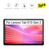 2 Pieces Screen Protector for Lenovo Tab K10 Gen 2 Full HD Tempered Glass Film Guard For Lenovo K10 10.1 2025 9H Hardness 1