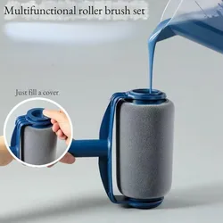 1PCS Roller brush paint tool paint emulsion paint roller brush telescopic rod brush painting supplies paint brush