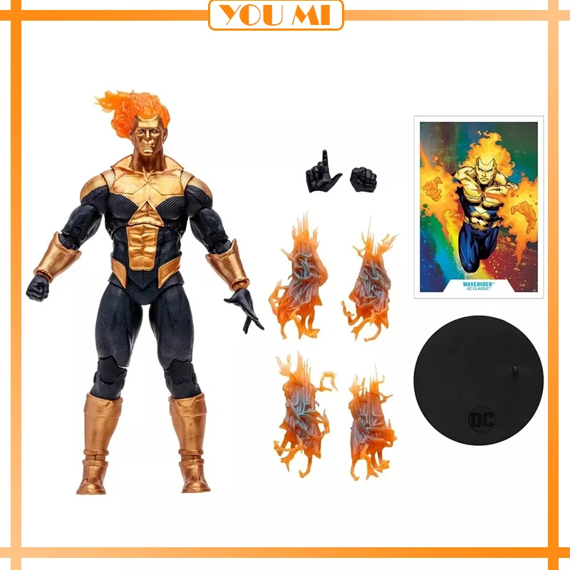 

McFarlane Toys Anime Figure Waverider (DC Classic) 7" scale Gold Label movable Action Figure Model Collection Christmas Toy Gift