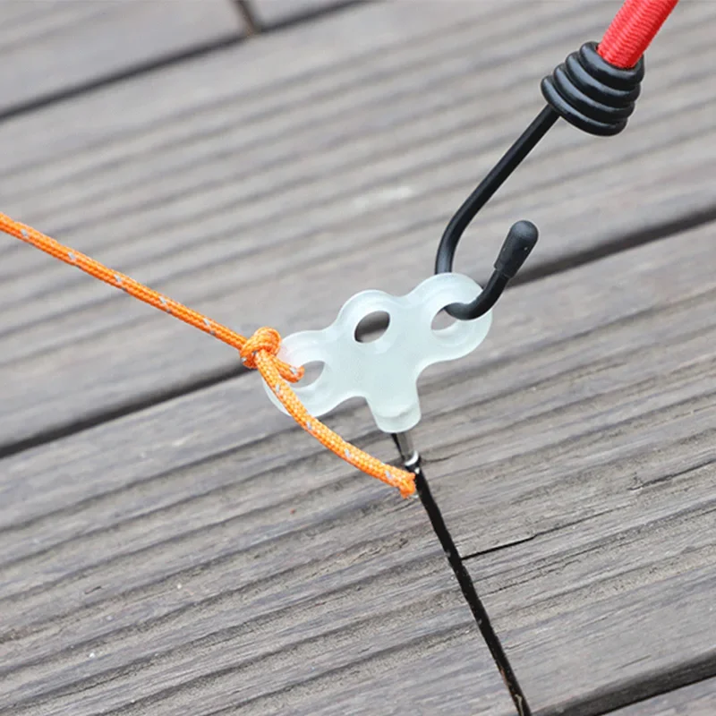 5/10/20pcs Hiking Camping Ground Pin Tent Nail Luminous Pegs Screw Spike Hook Rope Buckle Travel Outdoor Equipment Accessories with camping tent accessories camping tent fasteners tent pegs tent hooks camping rope buckle camping cord buckles