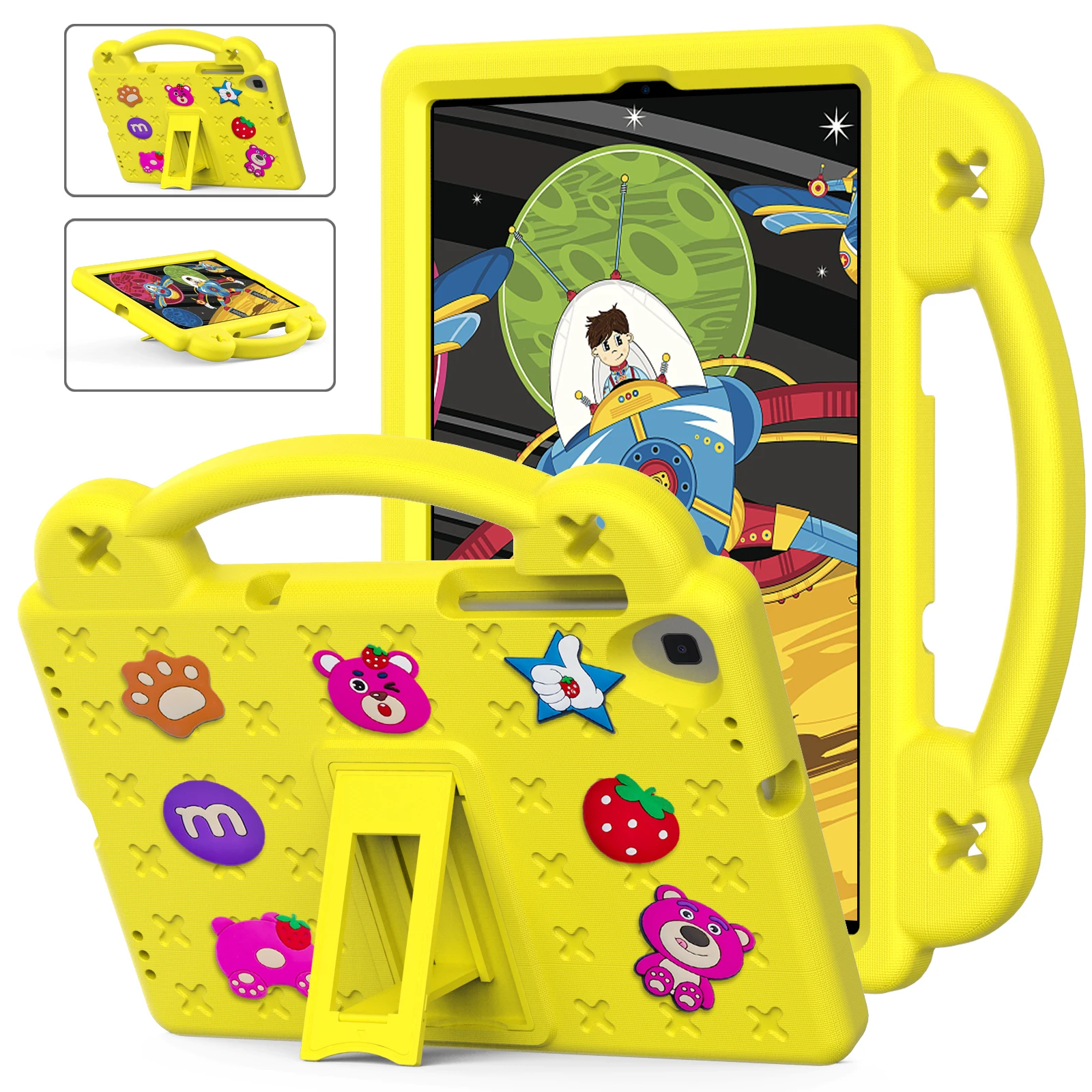 Per Lenovo Tab M8 300Fu 8505F M10 Plus 3Rd Gen 125Fu M10 Tb328Fu M10 X505X X605F X306X X606F P10 Maniglia Eva Stand Tablet Case