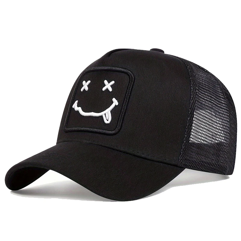 Unisex XX Baseballkappe mit Zungen-Stickerei, Frühling/Sommer Outdoor Verstellbare Freizeitmütze, Sonnenschutz-Hut, Sportkappe – Detail 2