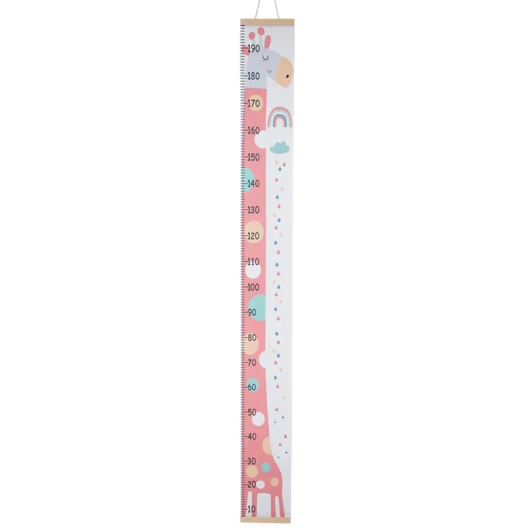 Kids Growth Size Chart Height Chart Baby Child Kids Height Ruler Measure Ruler Wall Sticker for Room Home Decoration Hang