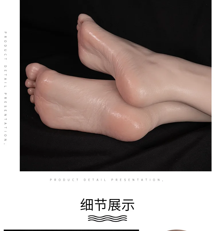 Female Silicone Feet Model New Design Nail Practice Feet Mannequin Foot  Fetish For Footjob Shoes Sock Display Z4001 - AliExpress