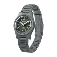 Boderry LANDMASTER Field Watches Titanium Automatic Seiko NH35 Movement Sport 100M Waterproof Outdoor Dive Wristwatch Mens 2