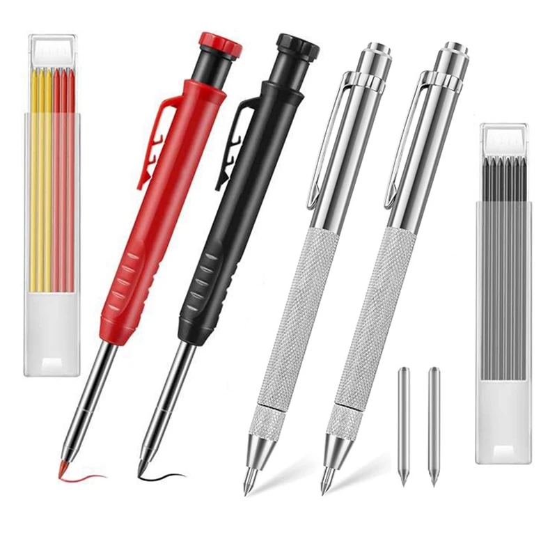 

HOT SALE Tungsten Carbide Scriber Carpenter Mechanical Pencil Set, Marking Tool For Glass, Ceramics, Metal