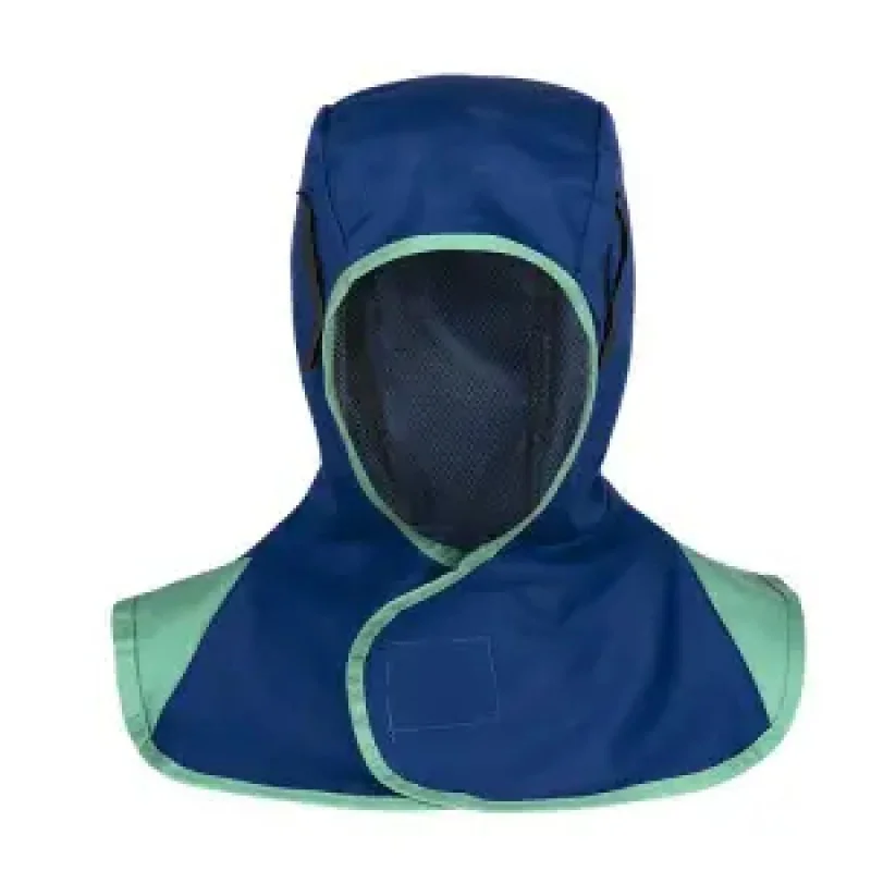 

Welder Welding Helmet Shawl a Hood Flame Retardant Anti-Scald Dust Welding Slag Splash ProtectiveLabor Insurance Hat