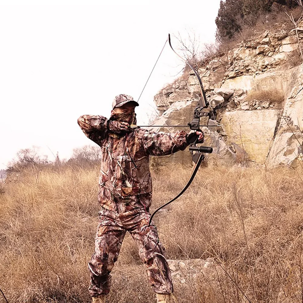 

Sanlida 60" Eagle X8 Full kit Takedown Hunting Recuve Bow 30lbs 35lbs (Sight,Damper,Rest,Finger Tab)
