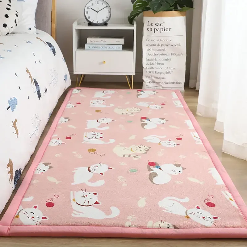Cartoon Astronaut 2cm Thick Tatami Carpets baby Crawling Mat bedroom living room carpet bedside Kids Antiskid soft Play Area Rug 2