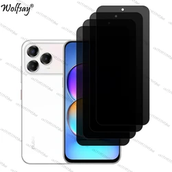 Anti - Spy Tempered Privacy Screen Protector for ZTE Blade V80 Pro (4 Front Glass)