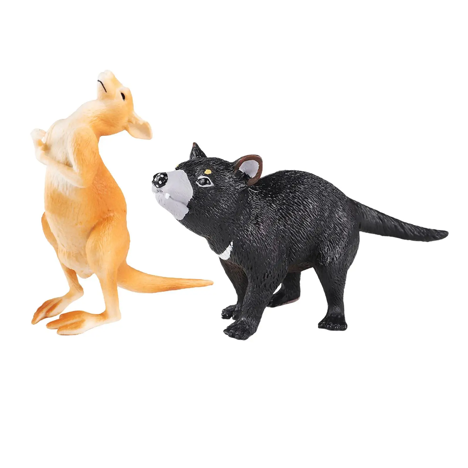 

Animal Figures Toy Educational Woodland Animals Sculpture Forest Animal Figurines for Desktop Home Birthday Party Children