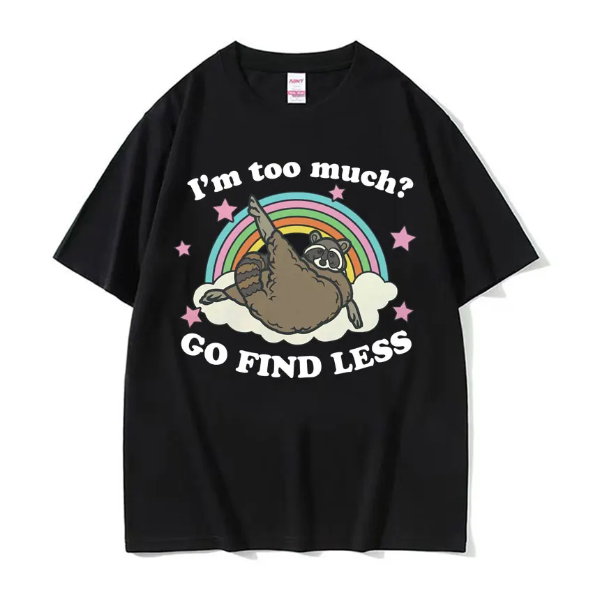 thumbnail image 1 of Camiseta "My Chronic Pain Is But This Ass Is Iconic" para hombre y mujer, camiseta divertida de mapache Meme, Tops Vintage Kawaii para parejas, 1 of 4