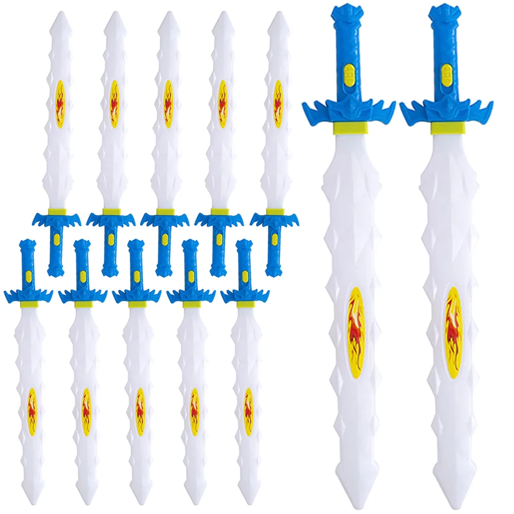 

Glowing Sword Toys Light Up Sword Toys Plastic Kids Sword Toys Lightweight Swords Children'S Shining Halberd Sword Toys