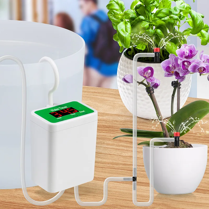 Sprinkler Irrigation Drip Timer Automatic Water Drip Pot Plant Spraying for Garden Cultivation