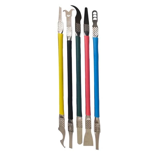 17/8/5 In 1 Phone Repair Tools Set Disassembly Blades Metal Remover Hand Tool for Repairing Computer BGA CPU IC Chip Repair Tool 5Pcs Repair Set