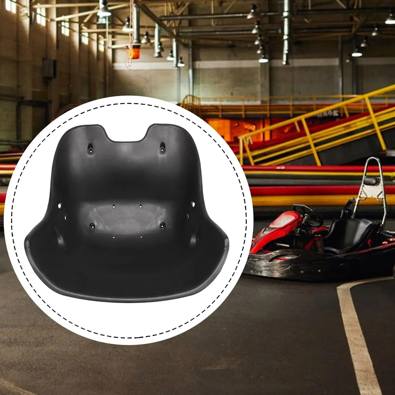 Go Kart Seat Saddle Upgrade DIY Comfortable Vehicle Seating Go Kart Part Replacement for UTV Lawn Mower Four Wheel Motorcycle