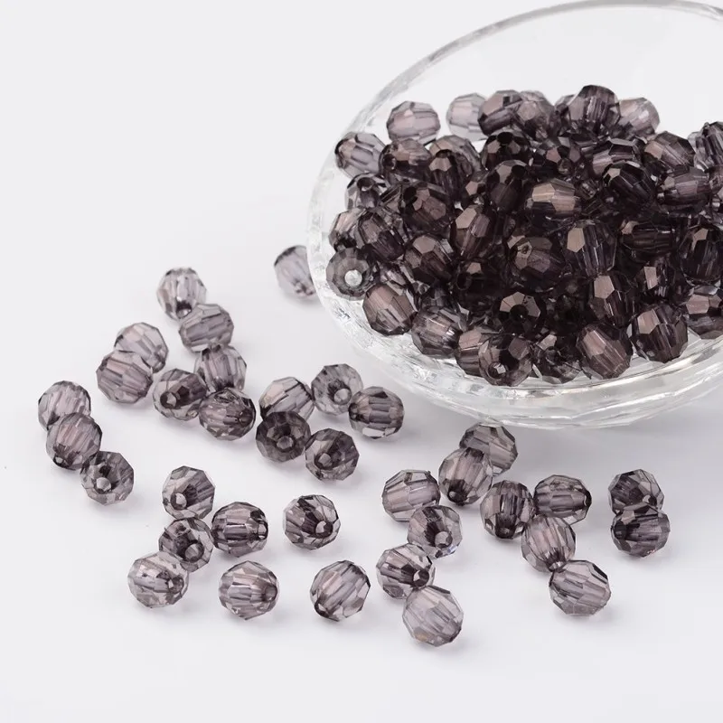 600 Perline Di Vetro Ceko Sfaccettate 4mm: Il Tesoro Per I Tuoi Gioielli Fai Da Te! - 4