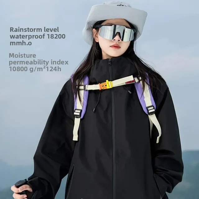 Jackets, fashionable men's and women's mountaineering suits, high breathability, waterproof and high-quality jackets. 1