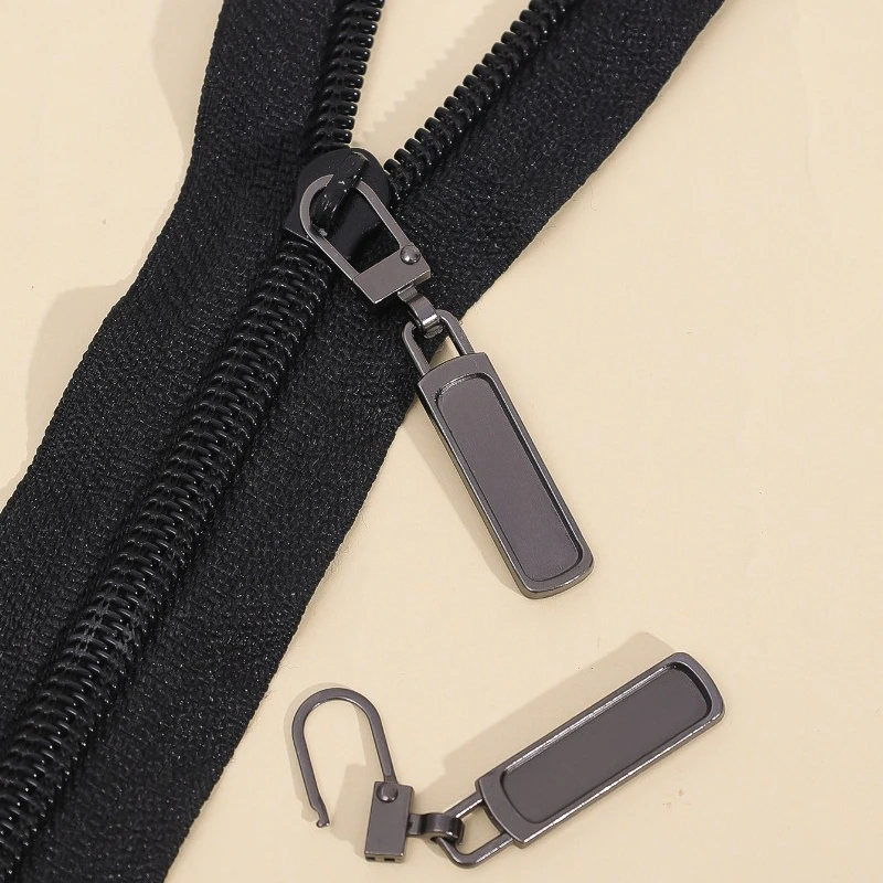 Zipper Pullers Zipper Heads 10/1Pcs Detachable Metal Zipper Puller Universal Replacement Tab