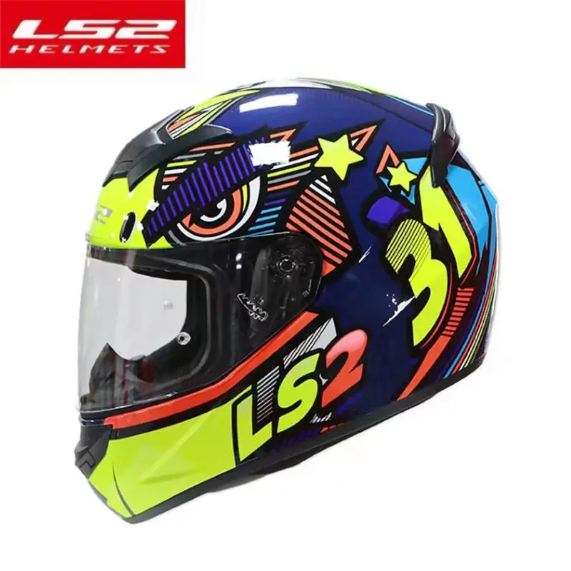 LS2 FF352 Motorcycle Helmet Man 3C Approved Adventure Racing