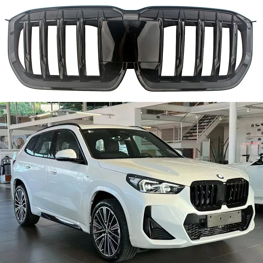 

Front Bumper Bar Kidney Grille For BMW X1 U11 U12 xDrive18d 28i 23d M Sport 2022 2023+