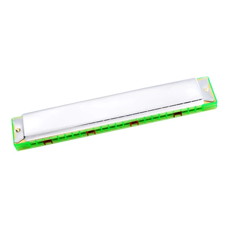 Harmonica C for Key 24-hole Accented C Mouth Organ Harmonica, Harmonica for Key of Professionals and Stu