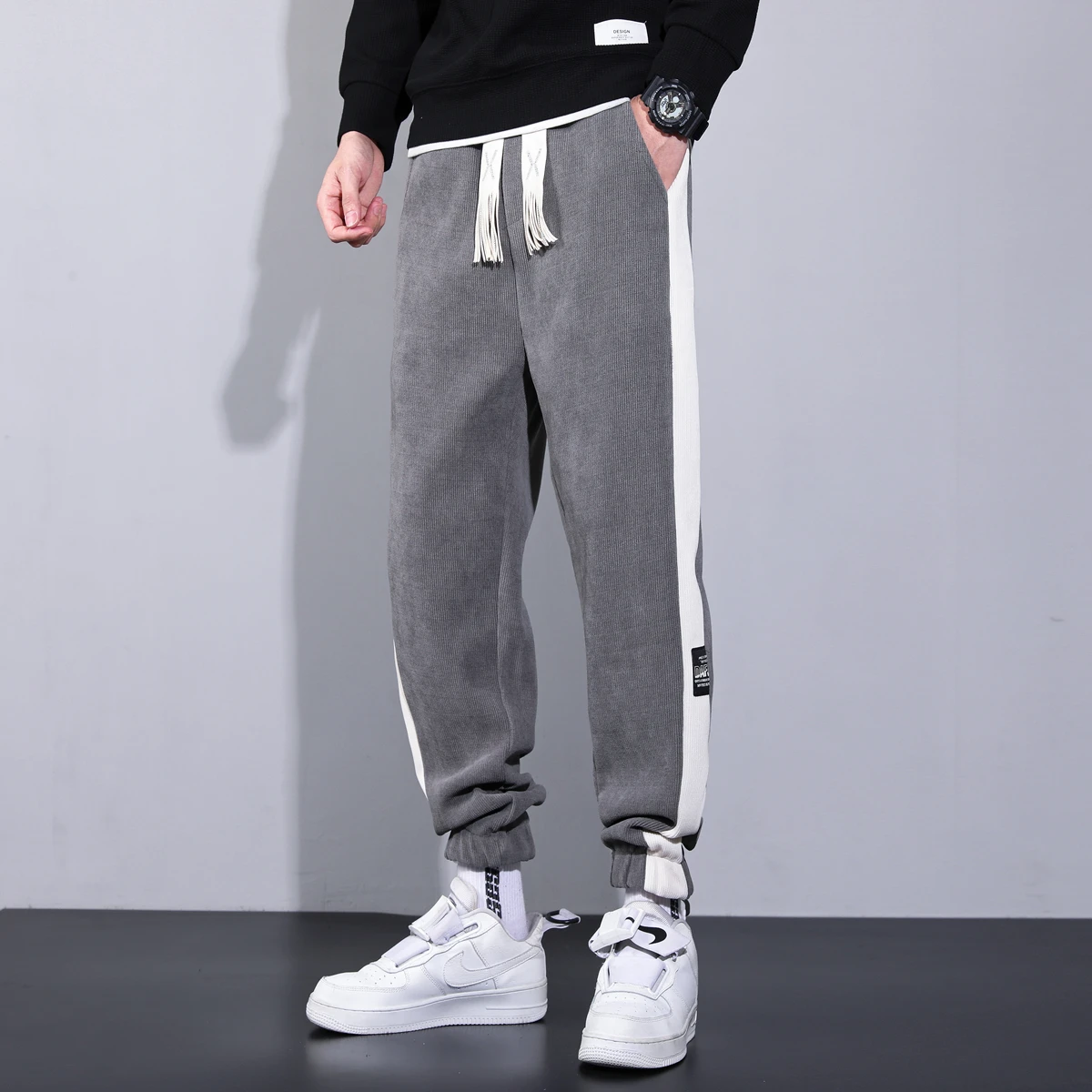

2023 Summer Men's Trousers Cotton Linen Fashion Casual Pants Solid Color Breathable Loose Shorts Straight Pants Streetwear M-5XL