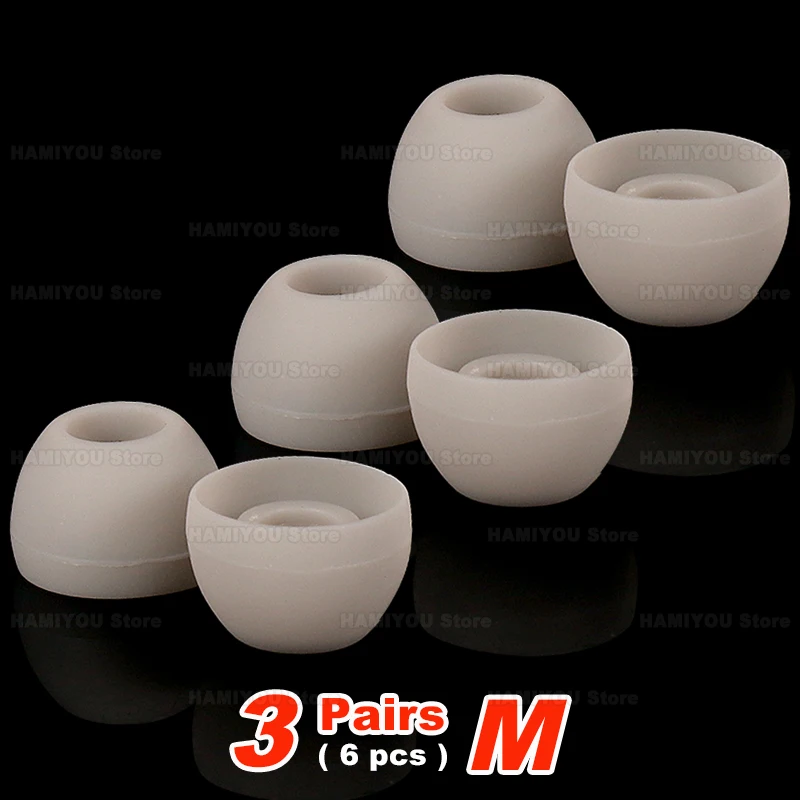 Silicone Noise Reduction Earbud Tips - Soft and Comfortable Replacement Earplugs