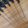 Professional Hair Tail Combs Stainless Steel Salon Cut Styling Comb Spiked Hair Care Styling Tools Barber Accessories Fine Teeth 3