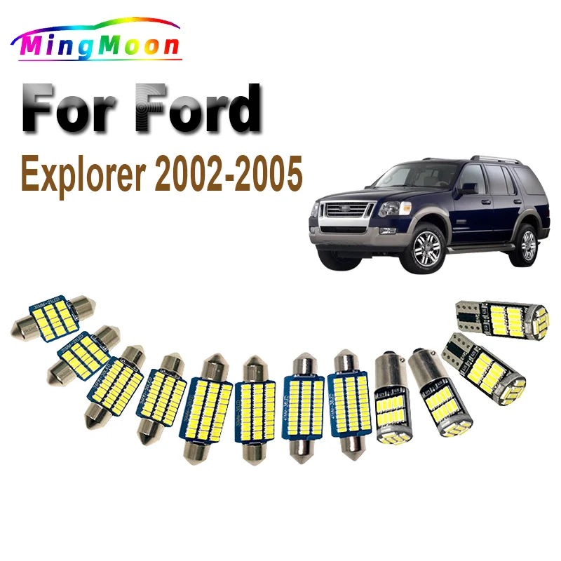 

15 шт., автомобильные аксессуары Canbus для Ford Explorer 2002 2003 2004
