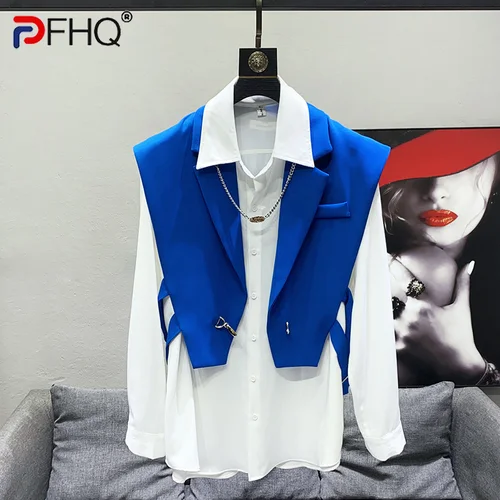 독보적인 우아함과 스타일을 선사하는 PFHQ 남성용 정장 칼라 조끼 추천